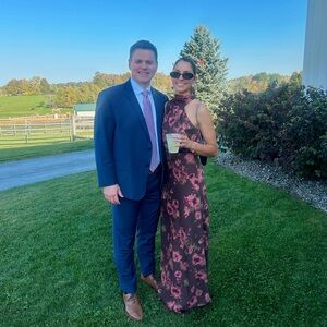 Floral Halter Maxi Dress